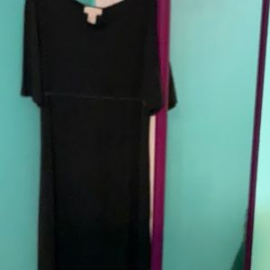 J Jill simple light black dress